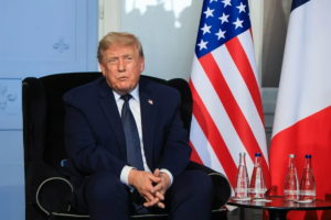 En la foto, El presidente de Estados Unidos, Donald Trump
