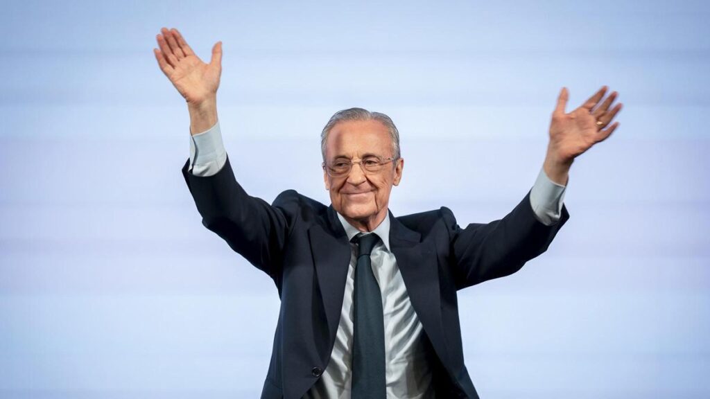 En la foto, Florentino Pérez