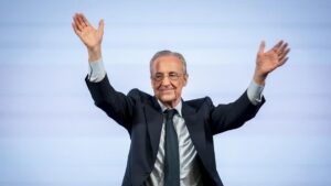 En la foto, Florentino Pérez