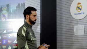 En la foto, Alvaro Arbeloa