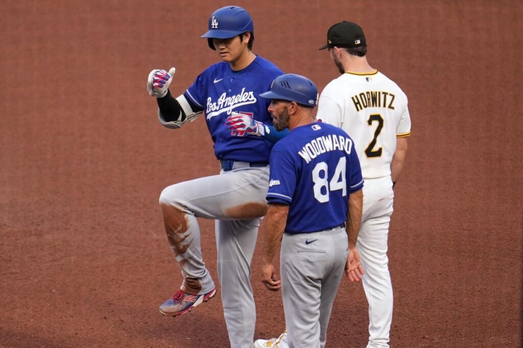 En la foto, Shohei Ohtani