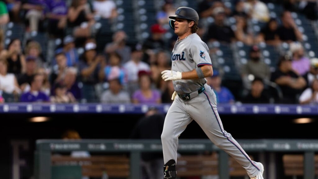 En la foto, Griffin Conine