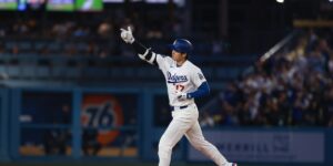 En la foto, Shohei Ohtani