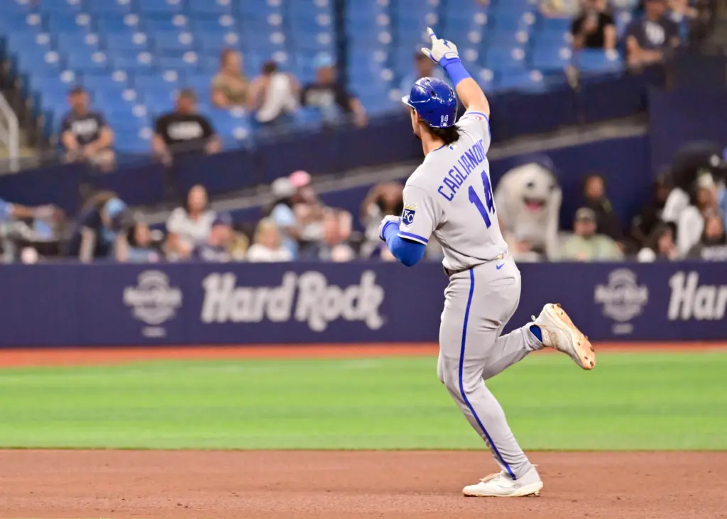 Caglianone conecta dos jonrones y Royals aplastan 12-5 a Rays 2 En la foto, Jac Caglianone