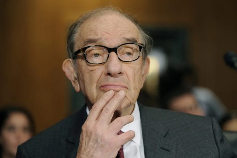 En la foto, El economista estadounidense Alan Greenspan, en una imagen de archivo