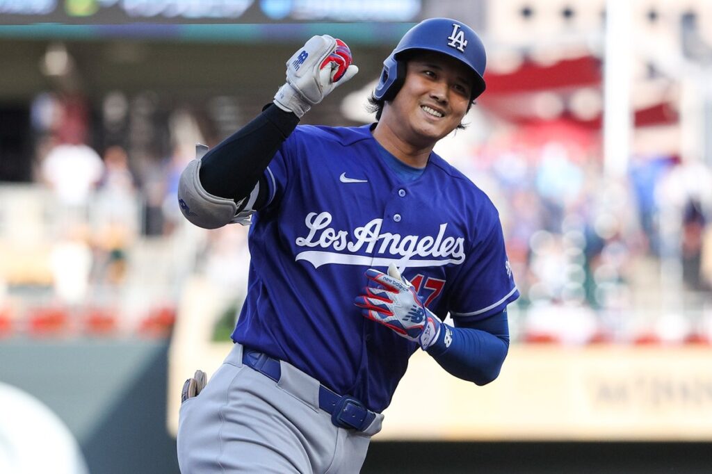 Ohtani y Freeman conectan jonrón en triunfo de Dodgers sobre Twins 3 En la foto, Shohei Ohtani
