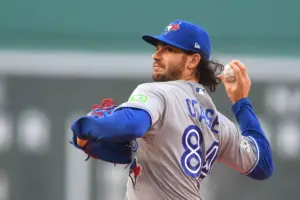 En la foto, Dylan Cease