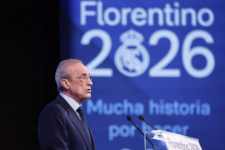 En la foto, Florentino Pérez