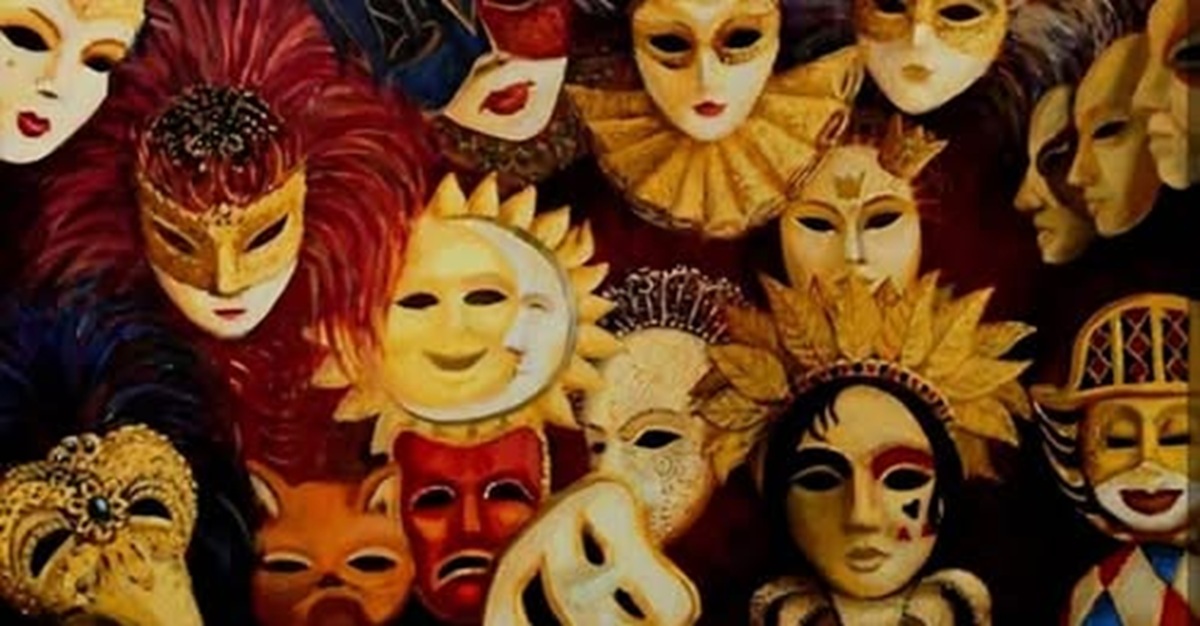 ¡Cuidado con las máscaras políticas! 1 En la foto, máscaras
