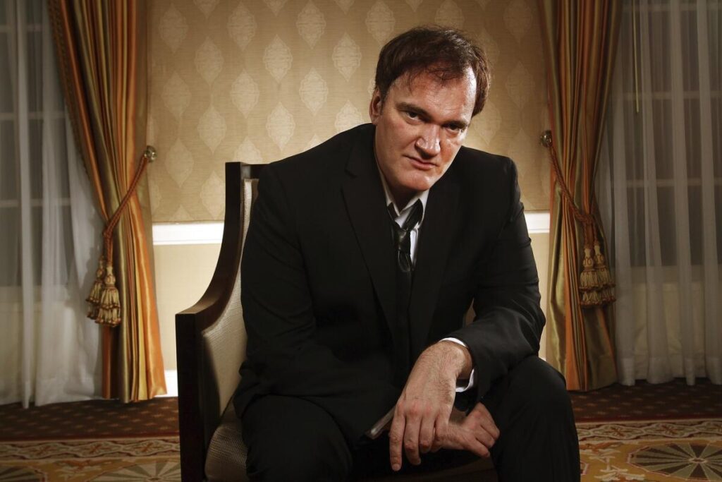 En la foto, Quentin Tarantino