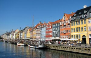 En la foto, una tarde en Copenhague