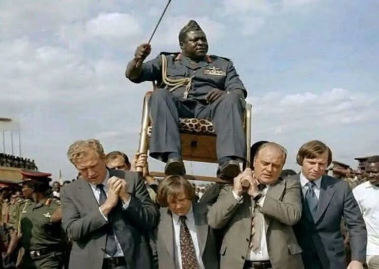 El peso del tirano 1 En la foto, Idi Amin