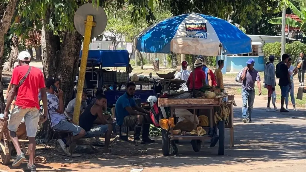 En la foto, una escena habitual de Cuba
