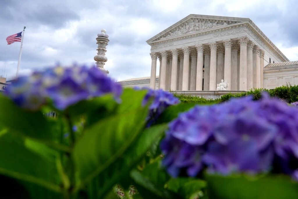 En la foto, la sede lel Tribunal Supremo de Estados Unidos