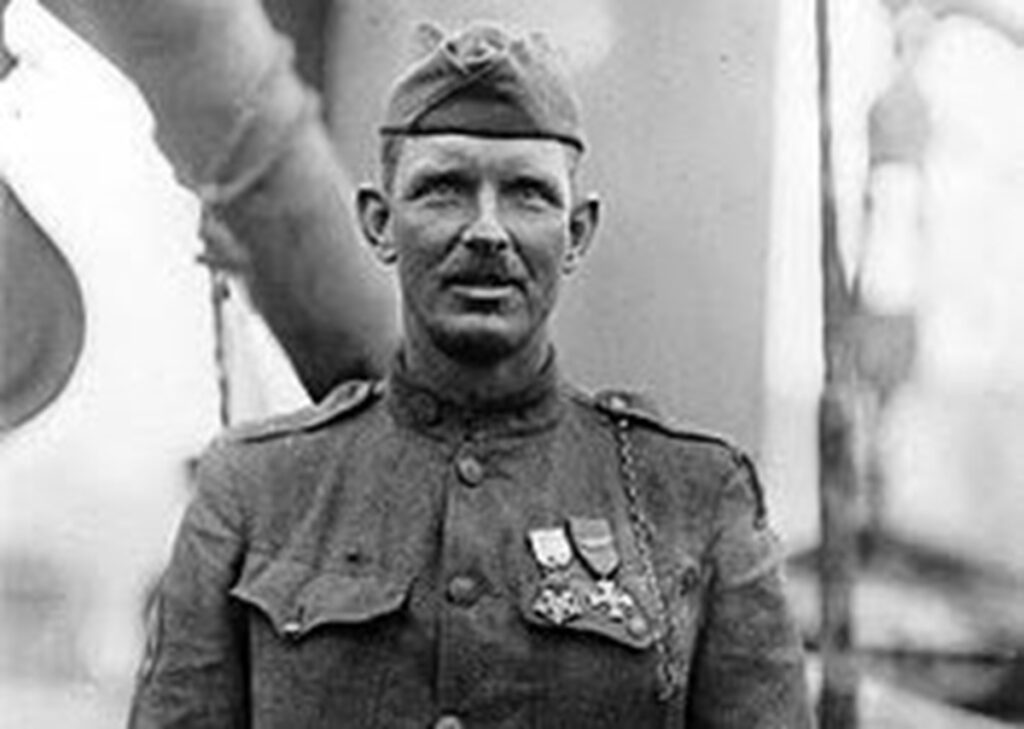 En la foto, Alvin York