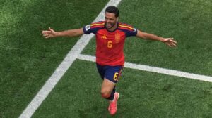 En la foto, Mikel Merino