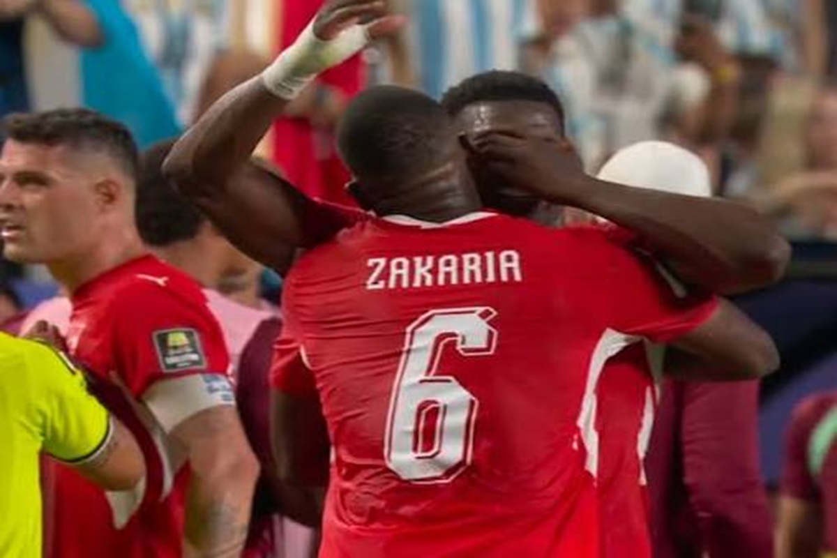 Argentina en semifinales con mucha polémica 1 En la foto, Embolo llora tras una roja injusta