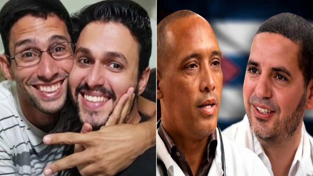 Assel y Landy, los hermanos Martín Perdomo y el dolor que Cuba no olvida 2 En la foto, los hermanos Martín Perdomo y los doctores Assel y Landy