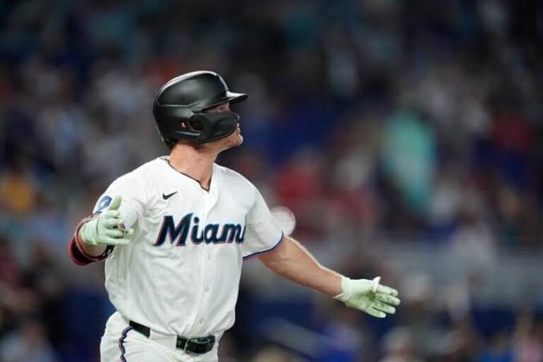 En la foto, Griffin Conine