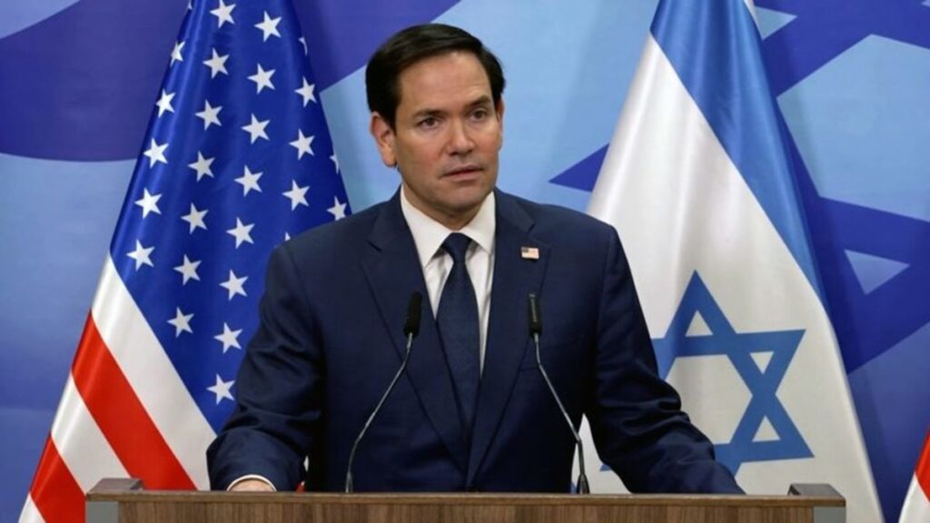 En la foto, el secretario de Estado de EEUU Marco Rubio