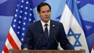 En la foto, el secretario de Estado de EEUU Marco Rubio