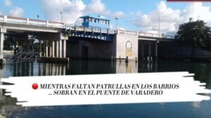 En la foto, el puente de Varadero