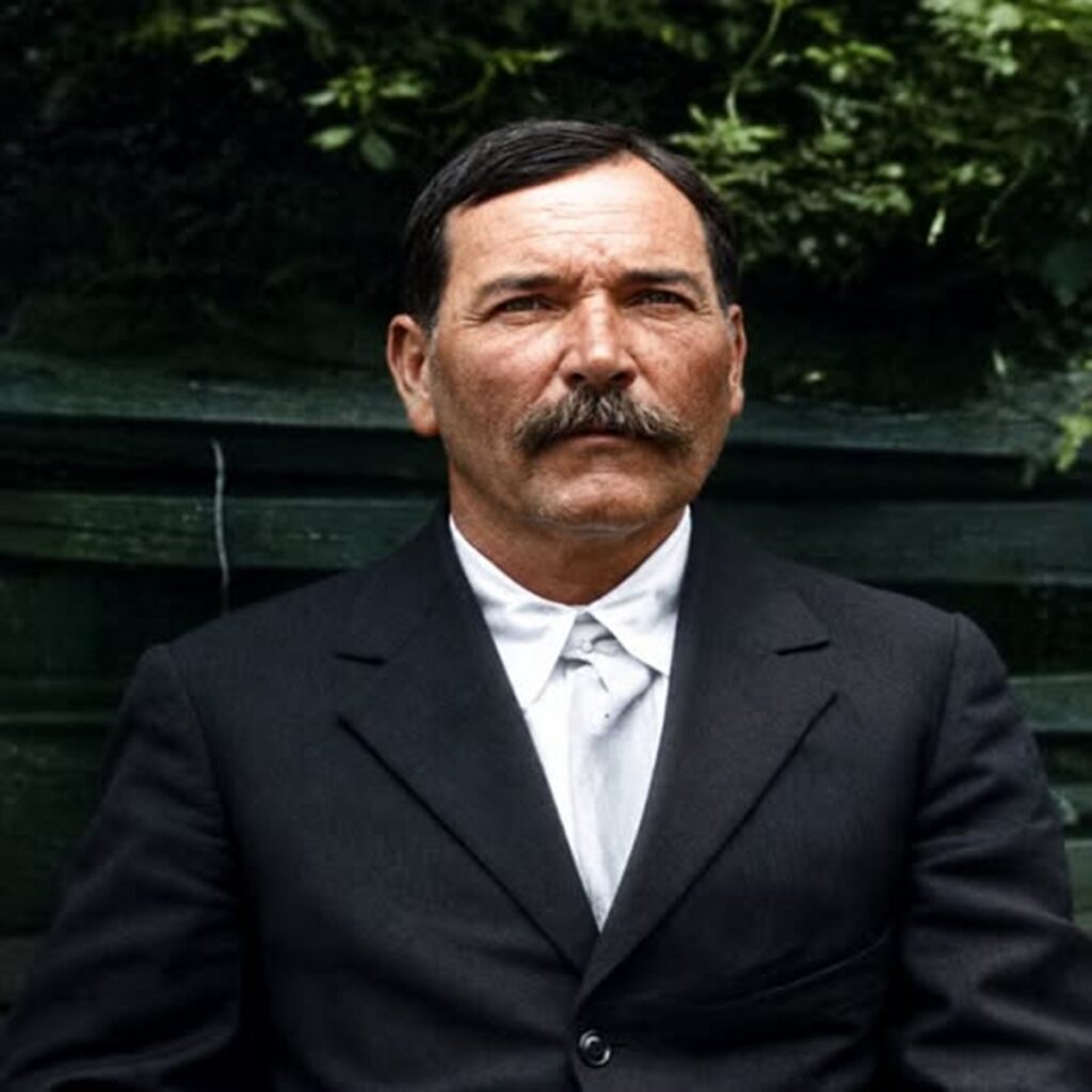 En la foto, William Isaac Purvis