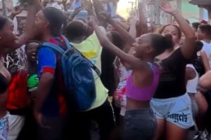 En la foto, La conga de Matanzas
