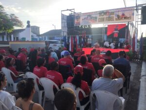 En la foto, acto por el 26 de julio en Madruga