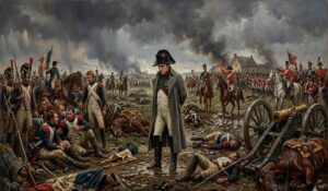 En la foto, Estaba acabado Napoleón en Waterloo