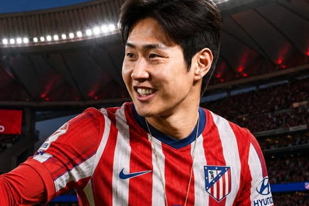 En la foto, Kang-in Lee