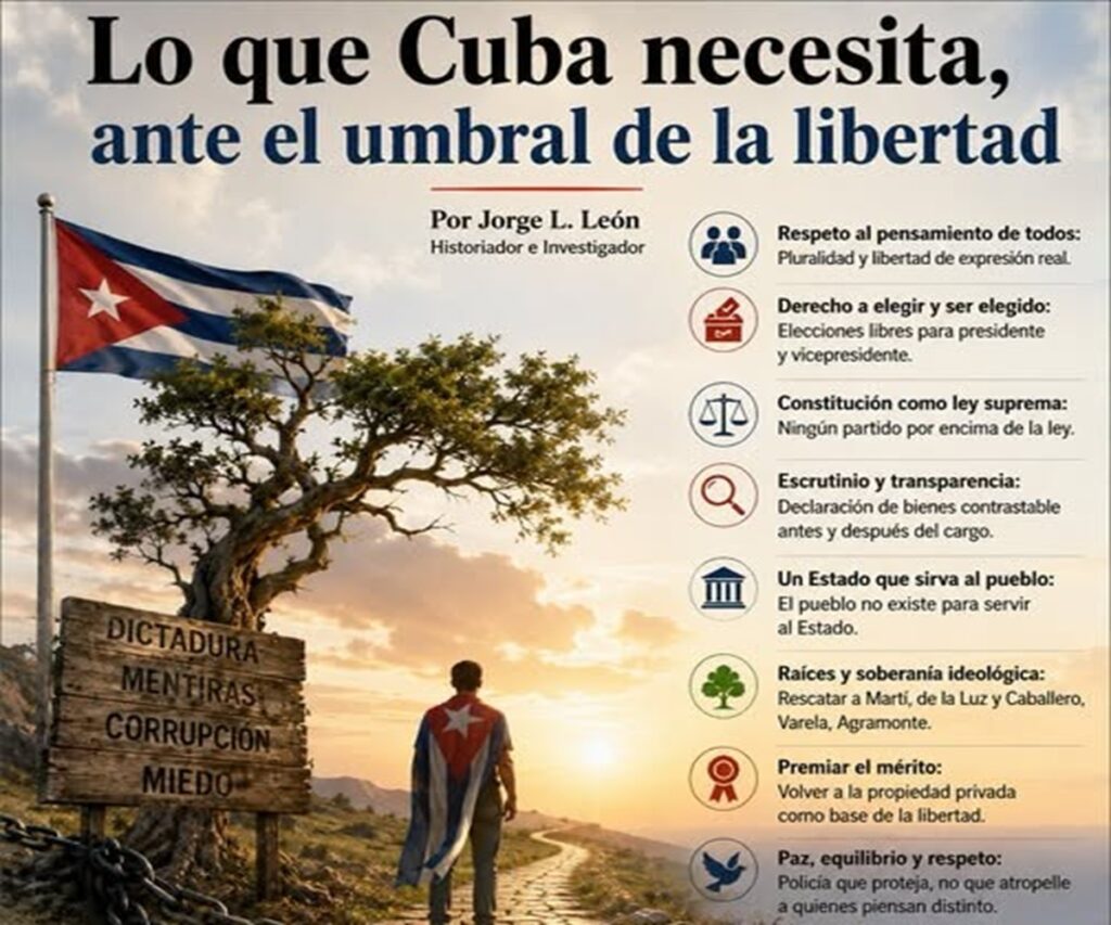 Lo que Cuba necesita al cruzar el umbral de la libertad