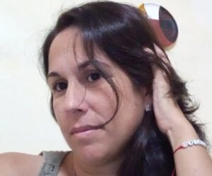 En la foto, Ariagna Pavón Guerrero