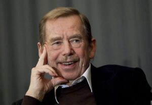 En la foto, Václav Havel