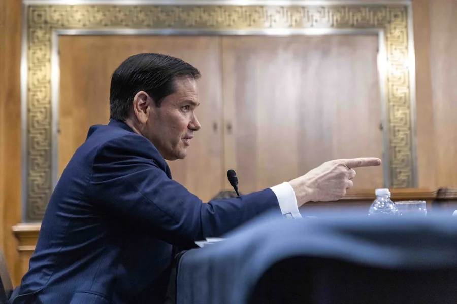 Estados Unidos acusa a Daniel Ortega de mostrar una «naturaleza autoritaria» por descartar las elecciones en Nicaragua 2 En al foto, el secretario de Estado de Estados Unidos, Marco Rubio