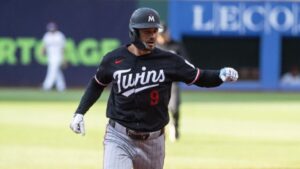 En la foto, Trevor Larnach
