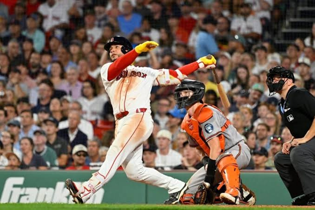 Durbin pega el jonrón del triunfo y Boston vence a Baltimore para su 14ta victoria seguida 1 En la foto, Caleb Durbin