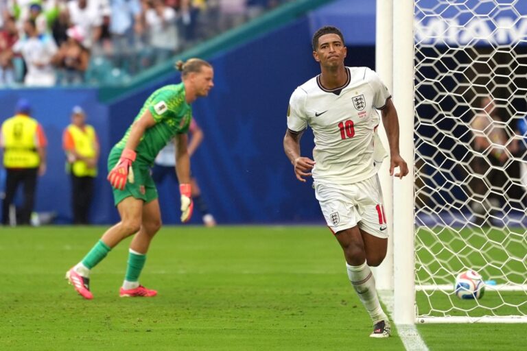 Bellingham mete a Inglaterra en semis 2 En la foto, Jude Bellingahm
