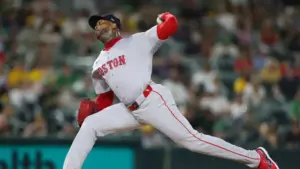 En la foto, Aroldis Chapman