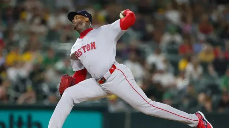 En la foto, Aroldis Chapman