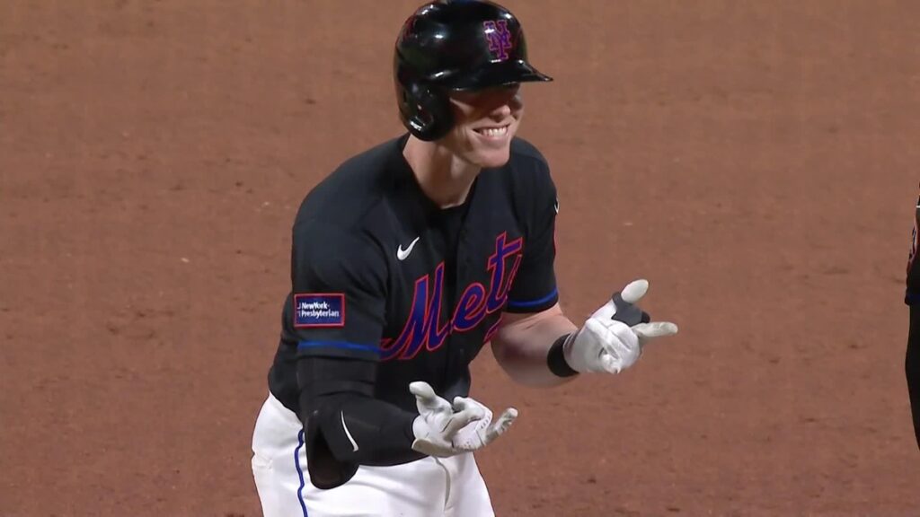 En la foto un jugador de los Mets