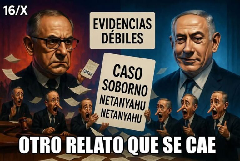 Otro relato que se cae: el caso contra Netanyahu carece evidencias creíbles 1 Otro relato que se cae: el caso contra Netanyahu carece evidencias creíbles