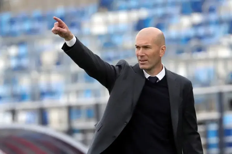 En la foto, Zinedine Zidane