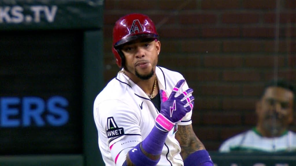 En la foto, Ketel Marte