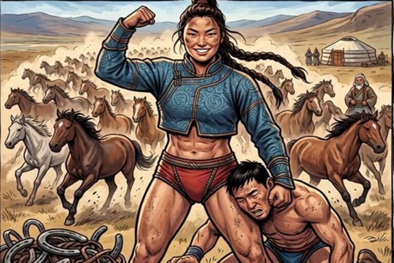 La princesa que noqueó a medio imperio 1 En la foto, un dibujo que representa a Khutulun