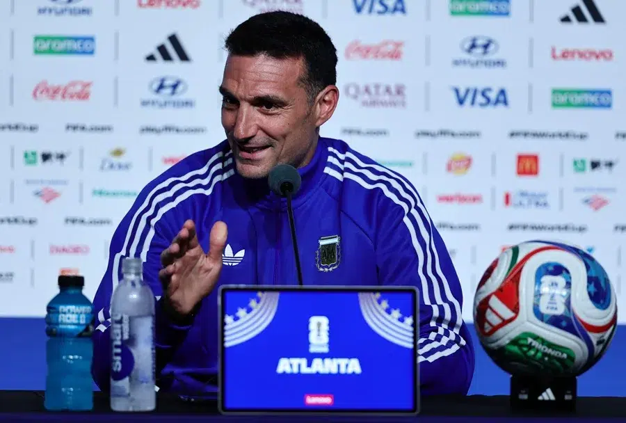 En la foto, Lionel Scaloni