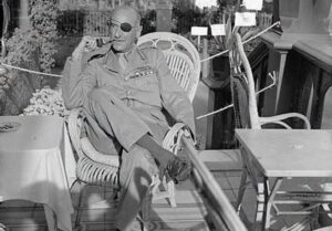En la foto, Adrian Carton de Wiart