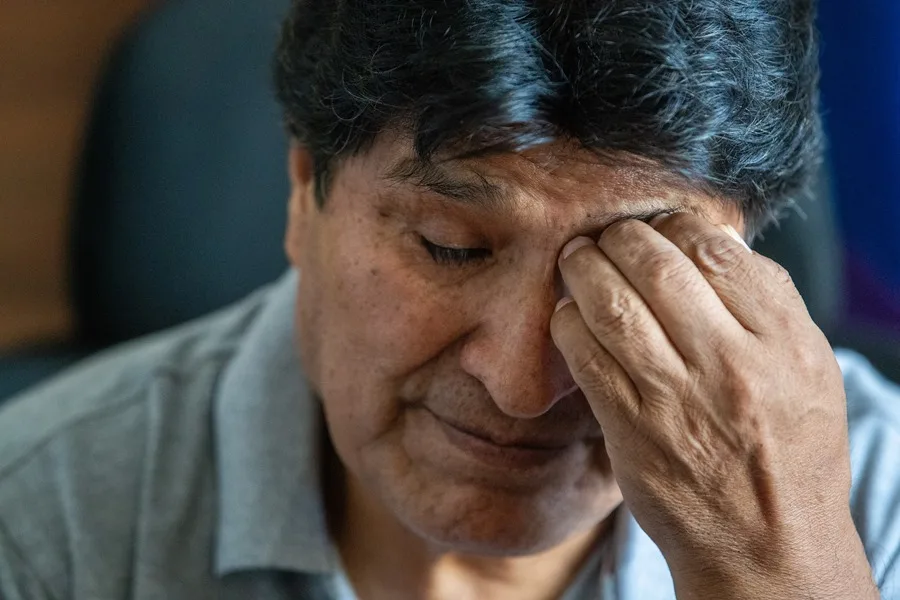 En la foto, Evo Morales