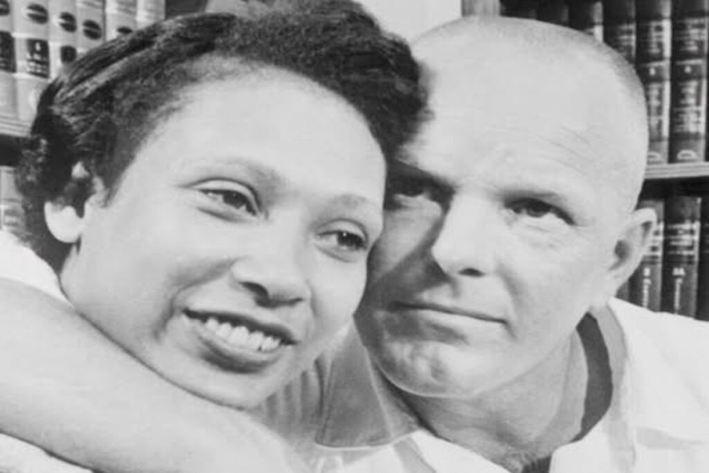 En la foto, Richard y Mildred