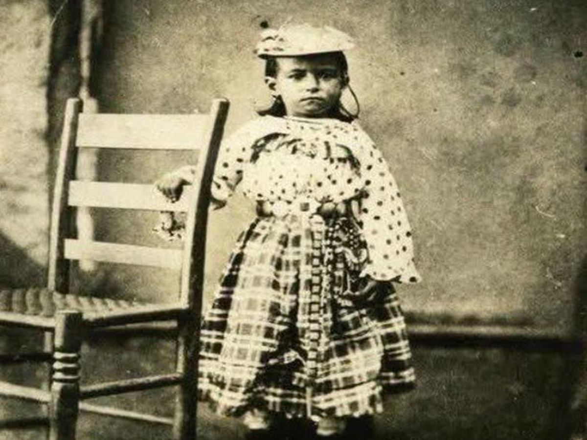 La cautiva que se negó a ser rescatada 1 En la foto, Tomasa de pequeña